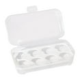 thumbnail image 4 of Egg Container Case Organizer Portable Backpacking Fresh Eggs Egg Storage Box 8Grids 10.5x19.5x7cm, 4 of 8