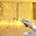 thumbnail image 1 of Guirnalda de cortina LED USB, cadena de luces de hadas de Navidad, 8 modos, Control remoto, vacaciones, boda, decoración, Año Nuevo, hogar, dormitorio, 1 of 3