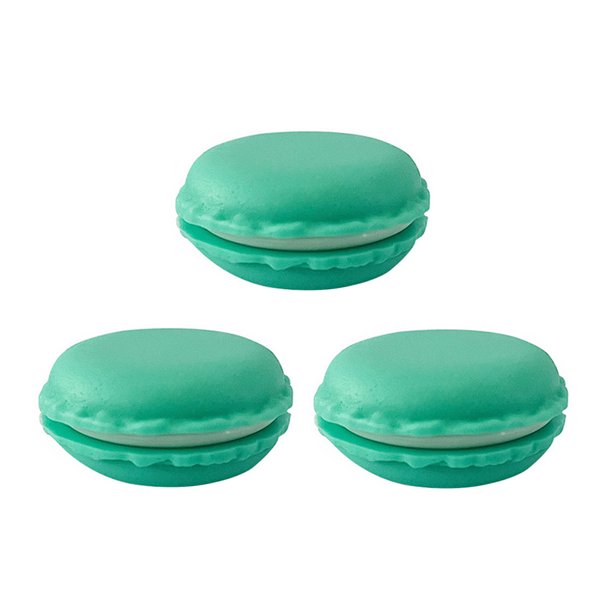 Caja Almacenamiento Macarrones Estuche Joyas Portátiles 3pcs Color Reutilizable para Anillos Collar