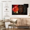 thumbnail image 5 of Elephant Stock Vintage Carved Buddha Wall Art - Horizontal Canvas Wall Art - Living Room Wall Decor - Religion And Spirituality Canvas - Brown And Orange Decor - 36" x 24", 5 of 8