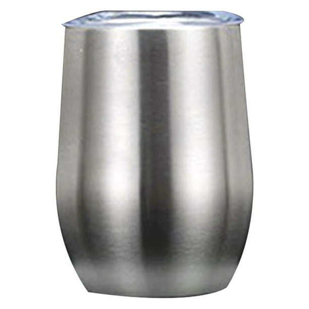 Taza de café aislada de acero inoxidable 304, portátil, para té y zumo al aire libre. 12 onzas