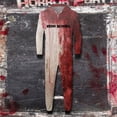 thumbnail image 2 of Tenue Assortie d'Halloween pour la Famille, Combinaison Pyjama à Capuchon Zippée Imprimée, Décontractée et Confortable, pour Resserrer les Liens Familiaux, 2 of 4