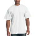 thumbnail image 2 of Pro Club Men's 6.5 oz Heavyweight Cotton Short Sleeve T-Shirt (3 Pack), White, 7X-Large, 2 of 2