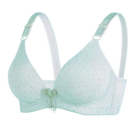 

Ausyst Bras For Women Solid Color Lingerie Comfortable Bra Underwear No Rims Bra Lingerie For Women Clearance