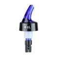 thumbnail image 2 of Visland Measured Liquor Pourers, 40ml Plastic Measured Liquor Pourer Tail Auto Measuring Shot Chamber Pourer Pour Spout Stopper for Alcohol Wine Cocktail Vinegar Bottle Drink Spirits, 2 of 3