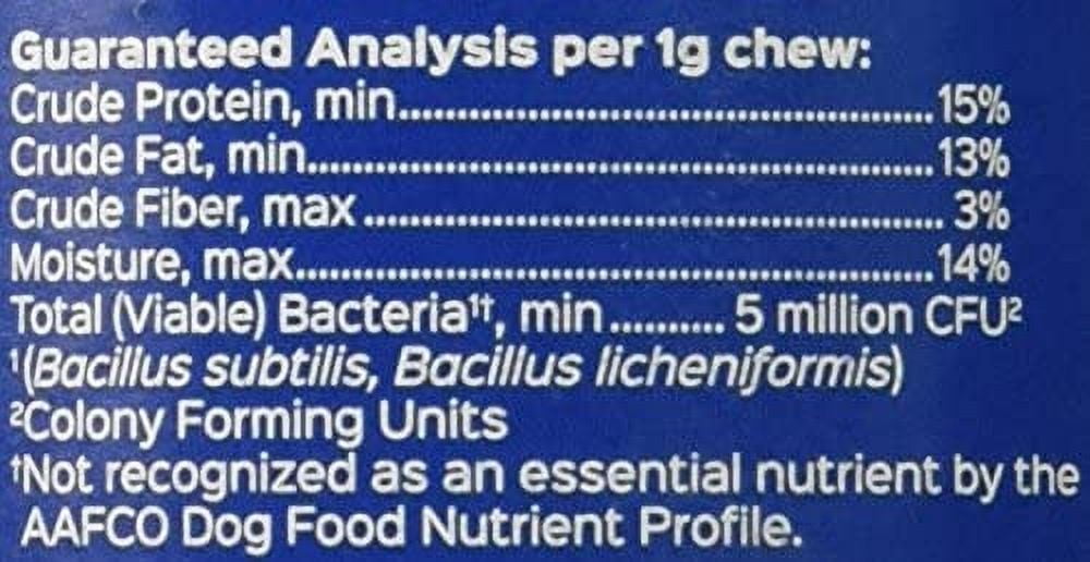 Probios Soft Dog Chews for Small Dogs, 120gm/120count