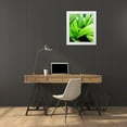 thumbnail image 3 of Orlov, Irena 26x30 White Modern Wood Framed Museum Art Print Titled - Monster Leaves II, 3 of 4