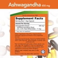 thumbnail image 3 of Now Foods - Ashwagandha, 450 mg, 90 Veggie Caps - 2 Packs, 3 of 3