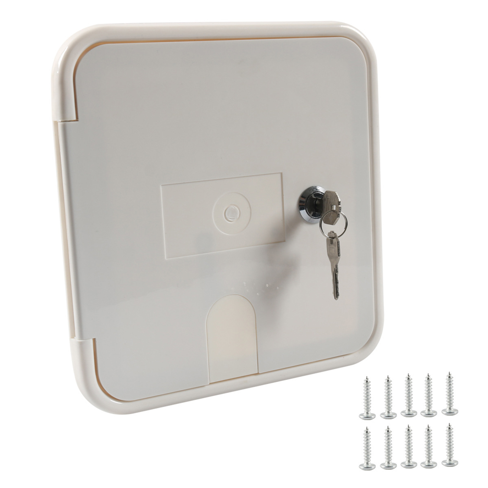 ABS Electrical with Locking Mechanism, Campers Power Cord Access Door