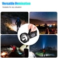 thumbnail image 3 of Rechargeable LED Searchlight Portable Super Bright Handheld Spotlight Flashlight, 3 of 6