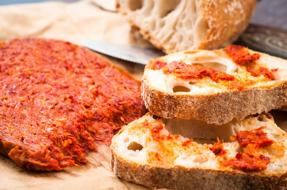 Sanniti Nduja di Spilinga, Spreadable Spicy Salami, 8.8 oz