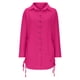 thumbnail image 4 of mfyjkho Vestidos para mujer, Vestido informal liso de manga larga con cuello vuelto y botones en ambos lados para mujer Vestidos maxi para mujer xxl, 4 of 6