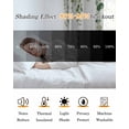 thumbnail image 5 of Green Eucalyptus Branches Blackout Curtains 84 Inches Long for Bedroom, Spring Botanical Leaves Vines Thermal Insulated Room Darkening Black Out Window Curtain Panels Grommet Drapes for Living Room, 5 of 8