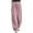 Pink, variant on Babysbule Womens Pants Women's Fashionable Loose Fitting Casual Color Pants