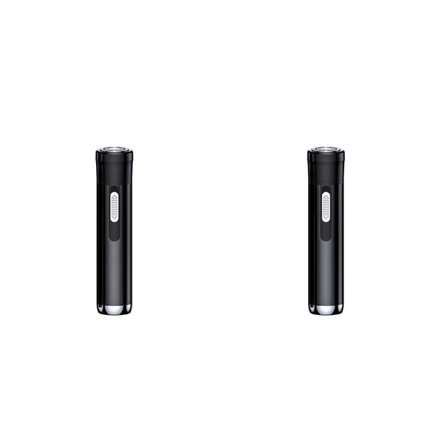 Vogacara Cortapelos eléctrico para la nariz, funciona con batería, carga USB, cortadora de cejas desmontable, removedor con cepillo de Type4 NO4