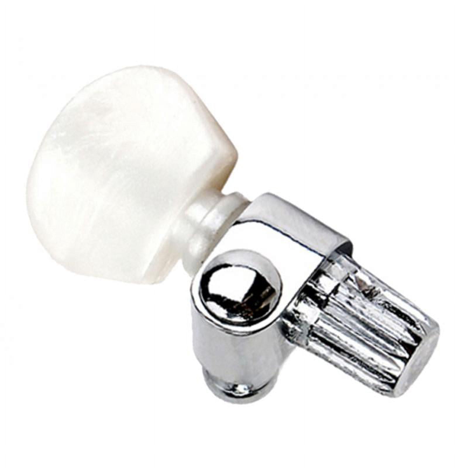 LeeQinersw 4pcs 5th String Banjo Tuners Parts Replacement Accessories with Pearl Button