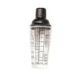 thumbnail image 1 of DJN Up to 70% Off Glass&Bottle Stainless 400ml Glass With Graduated Shaker Formula Shaker Cup Milk Tea Shaker Stainless Mixing Cup Shaker Glass Shaker Glass Black One Size, 1 of 8