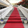 thumbnail image 1 of BSDHOME Polyester 5x7ft Wedding Red Carpet Stairs Stage Photography Studio Backdrop Background, 1 of 2