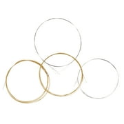 Gold Crowns for Craft 12 Pcs Mandolin Strings Stainless Steel Instrument Part Accessories