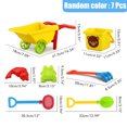 thumbnail image 3 of Juego de juguetes de arena de playa para niños, juguete multifuncional para exteriores, regalo para niños, 3 of 10