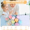 thumbnail image 3 of Graflsoa Wholesale 9-Piece Aromatherapy Bath Bombs Set with Assorted Scents, 100g Each, Gift Box Included for Relaxing Skin Care, 3 of 6