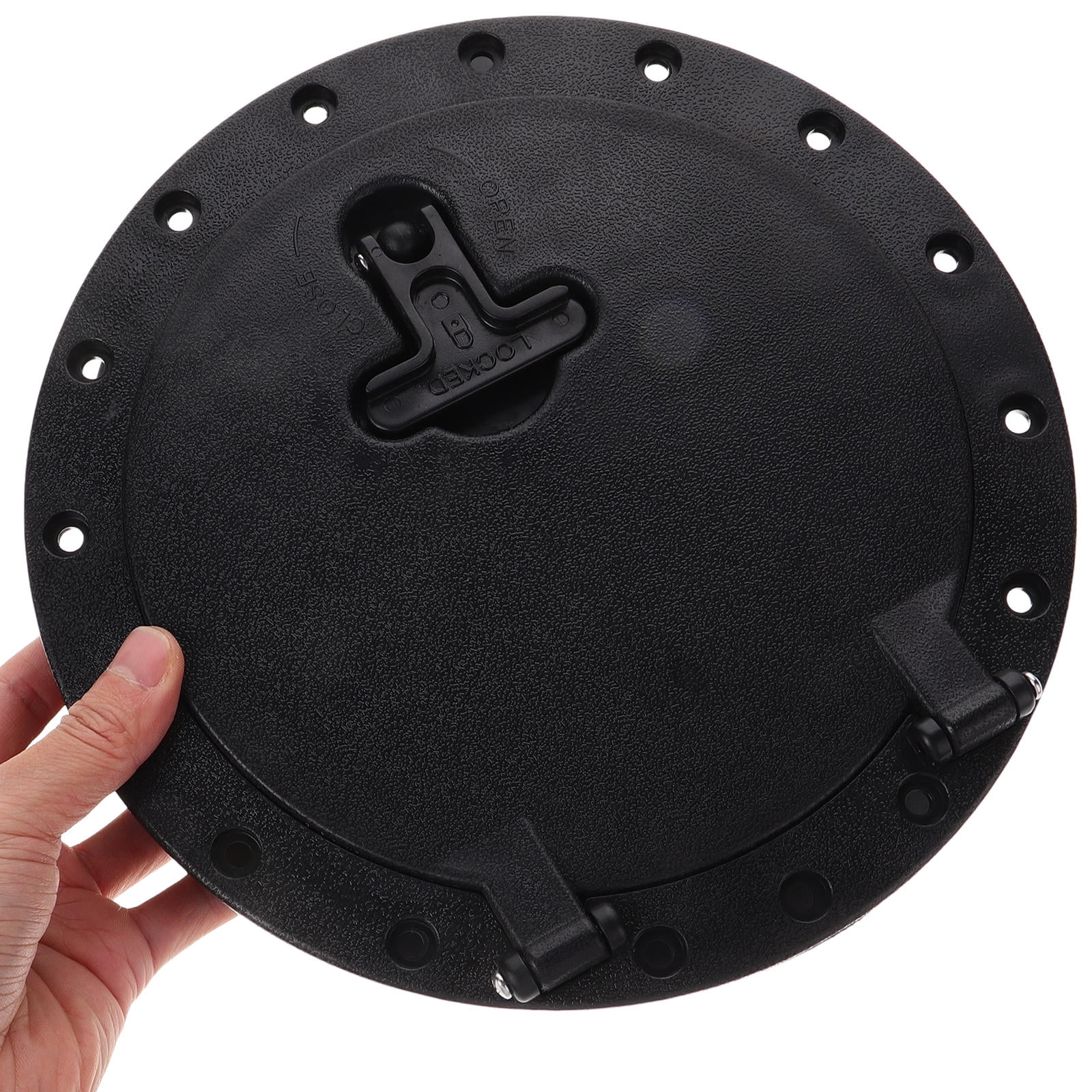 HOMEMAXS HOMEMAXS 8 Inch Kayak Hatch Plate Cover Kit with Storage Bag for Kayak Marine Boat Fishing Rigging Canoe Accessories