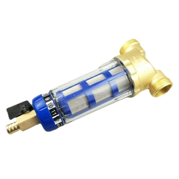 Sistema de prefiltro de agua para casa con sistema de agua Sistema de filtro de agua de filtración de malla de acero inoxidable reutilizable 86x210x60mm Macarena Sistema de prefiltro