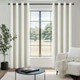 thumbnail image 2 of Top Finel Grommet Top Blackout Curtains, Birch, 52" x 96", 2 Panels, 2 of 16