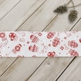 thumbnail image 2 of 2 1/2" Wired Ribbon Red Winter Mittens Red - 10yd, 2 of 4
