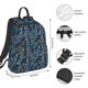 thumbnail image 2 of Easygdp Blue Leaves A para Easygdp Yak - Mochila Casual Ligera y Resistente para Viaje y Senderismo para Hombres y Mujeres, 2 of 7