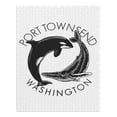 thumbnail image 1 of Port Townsend, Orca and Humpback, Yin and Yang (1000 Piece Puzzle, Size 19x27, Challenging Jigsaw Puzzle for Adults and Family, Made in USA), 1 of 4