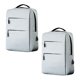 thumbnail image 1 of Set de 2 Mochilas Color gris ejecutiva unisex ideal para laptop PERFECT SPACE, 1 of 5