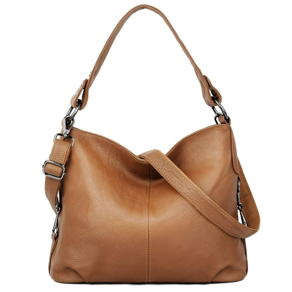 Bolso de hombro YALUXE de piel auténtica Hobo para mujer