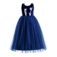 thumbnail image 2 of Ekidsbridal Girl Flower Girl Dresses - A-line Sequins Straps with Pre-tied Bow 177-A (Size: 2-12), 2 of 3