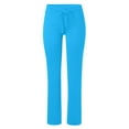 thumbnail image 5 of Women Pants Womens Pants Casual Blue Pants Women Lounge Pants for Women Loose Fit High Waisted Wide Leg Pants for Women with Pockets Fall Pants for Women 2025, 5 of 5
