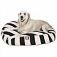 thumbnail image 3 of MajesticPet 788995510192 Lit pour Animaux Rond à Rayures Verticales 42 Pouces, Noir - Grand, 3 of 4