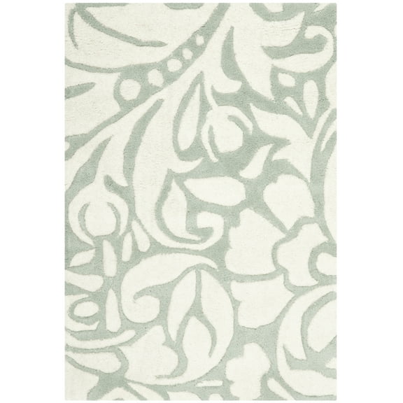 SAFAVIEH Soho Hunter Floral Area Rug, Blue/Ivory, 2' x 3'