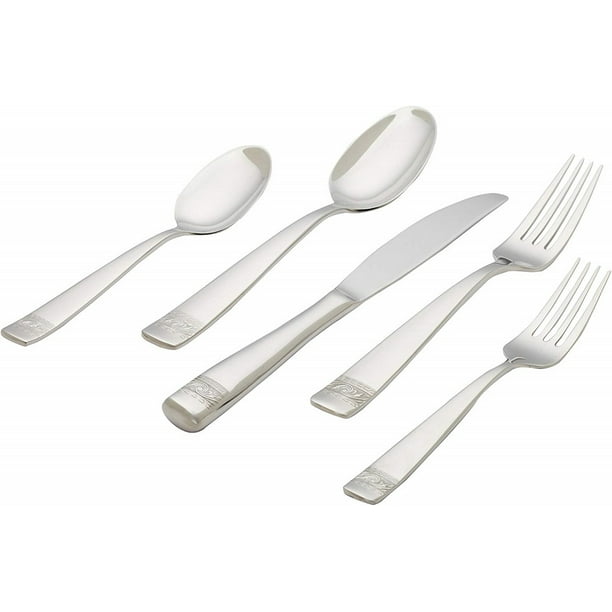 Yamazaki Crestwood 5piece Place Setting Flatware Set 18/8 Stainless Steel