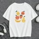 thumbnail image 5 of Gibobby Blusas Manga Larga Niños Camiseta de manga corta con cuello redondo para niños con estampado en el pecho, camiseta informal de verano, camiseta con patrón de animados(Negro, 4-5 Años), 5 of 5