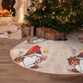 thumbnail image 5 of Fotbe Christmas Gnome star Pattern Christmas Tree Skirt, Tree Skirts Plush Christmas Decorations, Christmas Tree Skirts Xmas Decorations Holiday Party Decor-36", 5 of 6