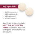 thumbnail image 6 of Bariatric Advantage Chewable High ADEK with Iron - forBariatric Procedure Recovery - High Potency Vitamin A, D, E & K - Includes B-Vitamins - Chewable Multivitamins - Tropical Fruit - 60 Tablets, 6 of 7