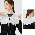thumbnail image 4 of LoudSung Fake Collar Shawl Detachable Blouse False Collar Cape Collar Wrap Multiple Styles Top Elegant for Women Girls, 4 of 7