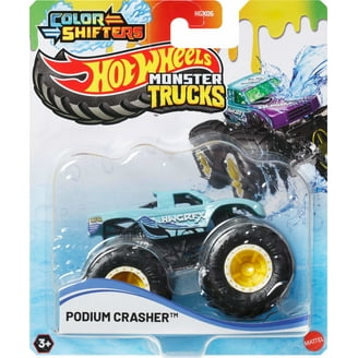 ミニカー Hotwheels MONSTER TRUCKS Hot Wheels JFR08 Monster Trucks Corkscrew Shark Smash