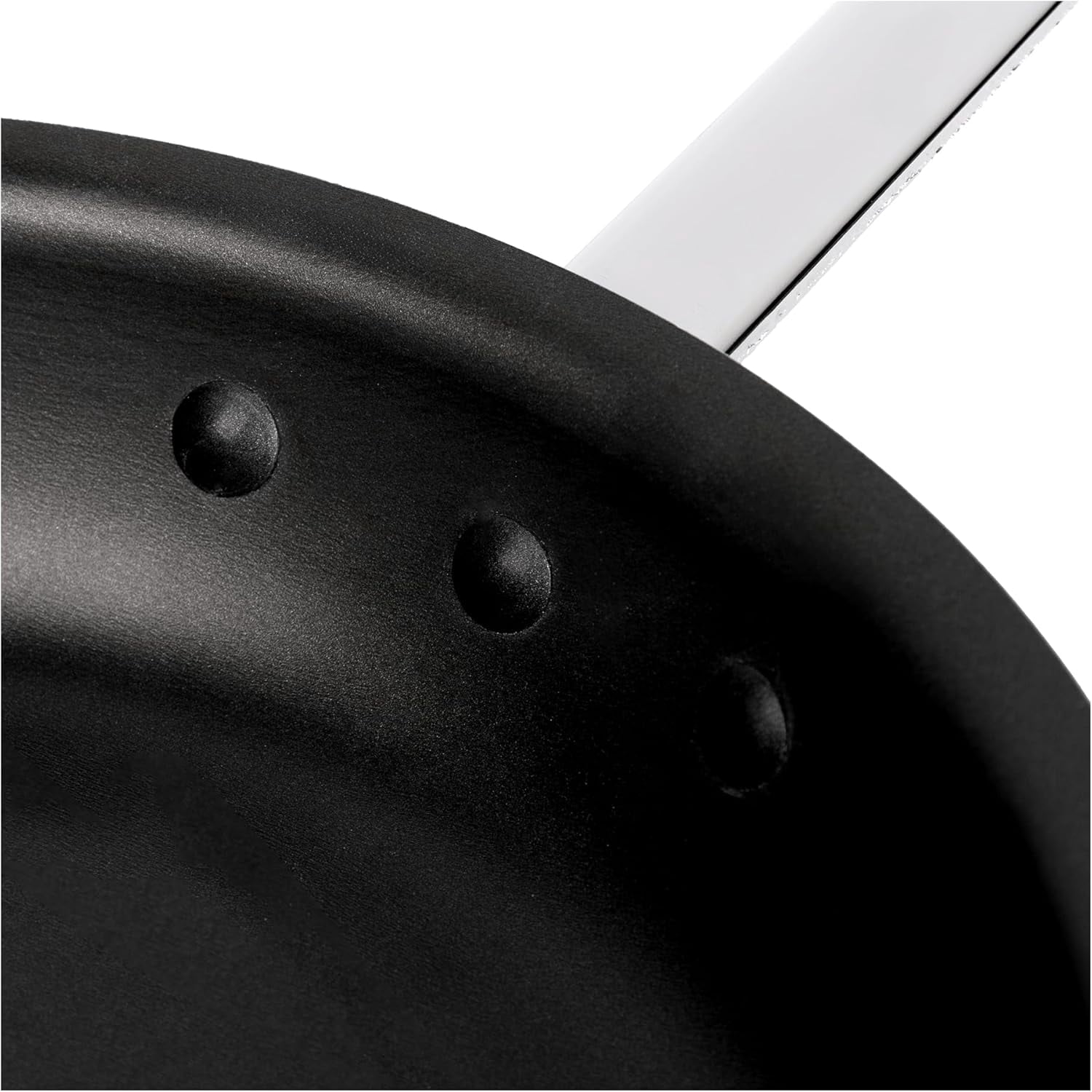 Professional 12 Inch Aluminum Fry Pan Nonstick with Fast Cool Handle for Home and Kitchen Cooking