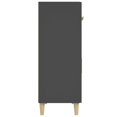 thumbnail image 3 of vidaXL Sideboard Black 69.5x34x89 cm Engineered Wood, 3 of 5