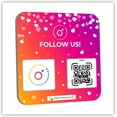 thumbnail image 1 of Instagram Review Plate -1 Pack Adhesive Instant Reviews Signs - QR Code Review plate for Business, Best Customer Feedback Stand, 1 of 5