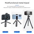 thumbnail image 5 of Miniproyector de escritorio para teléfono móvil de metal, estabilizador de cámara SLR, base de trípode triangular, accesorios, soporte de transmisión en vivo, 5 of 5