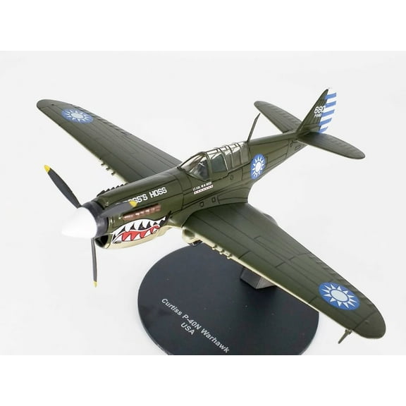 Curtis P-40 Warhawk AVG "Flying Tigers" 1/72 Scale Diecast Model
