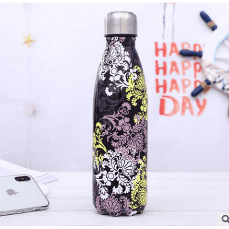 

Livesture Stainless Steel Portable Vacuum Insulated Sports Water Cup Pattern F