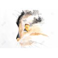 thumbnail image 3 of Watercolor cat face profile - 24"x36" canvas - Print on demand, 3 of 5